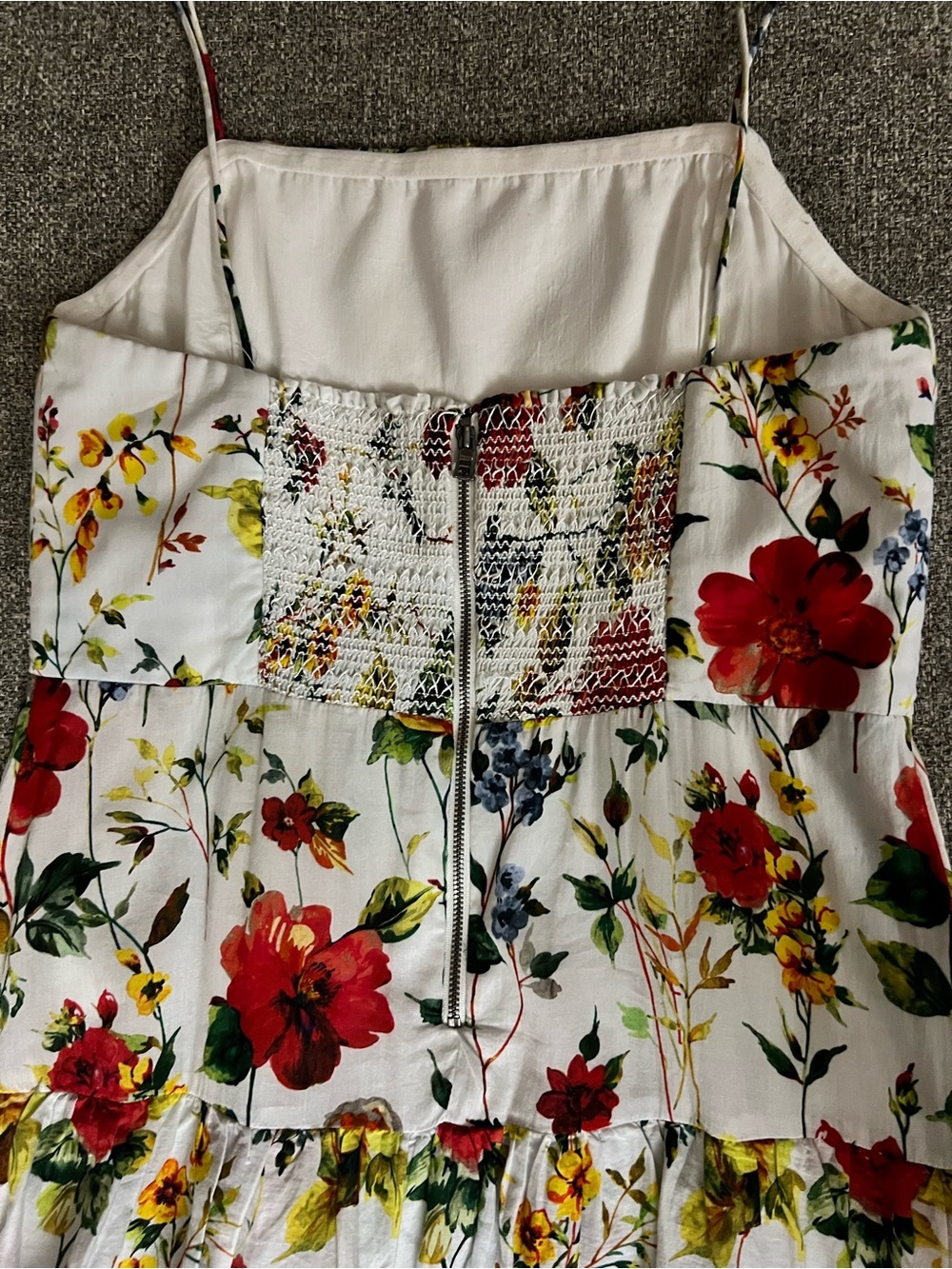 Alice + Olivia Valencia Floral Tiered Maxi Dress - Picture 3 of 8